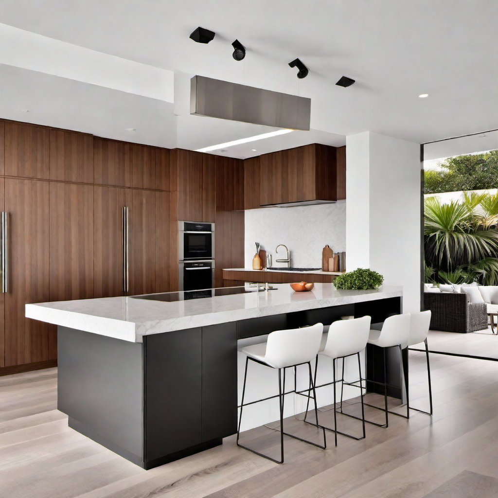 Efficient Workflow: Minimalist Kitchen Layout Strategy