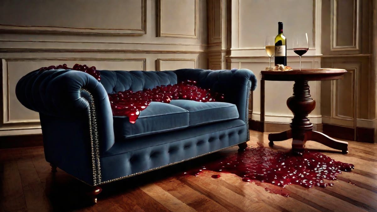 How To Get Wine Out Of Couch