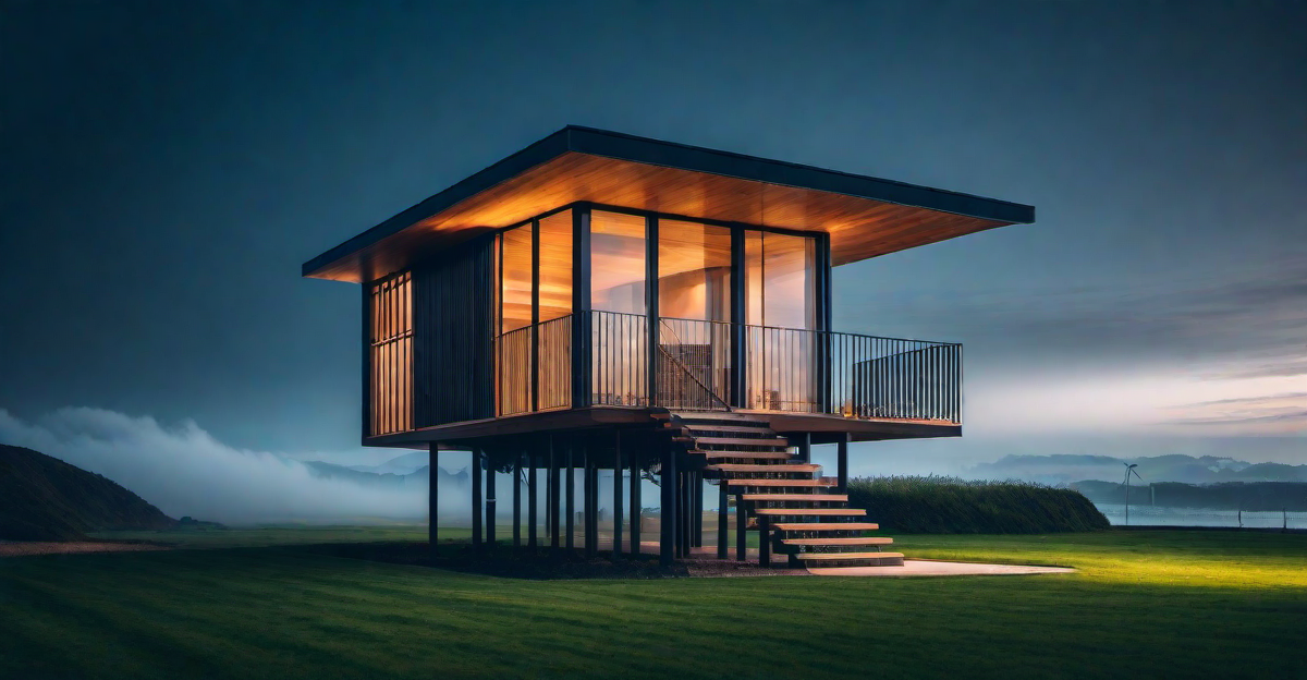 Artistic Expression: Stilt House as a Canvas for Creative Architecture