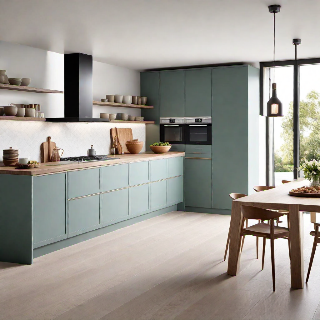 37. Tranquil Retreat: Creating a Relaxing Atmosphere in Scandinavian Kitchen