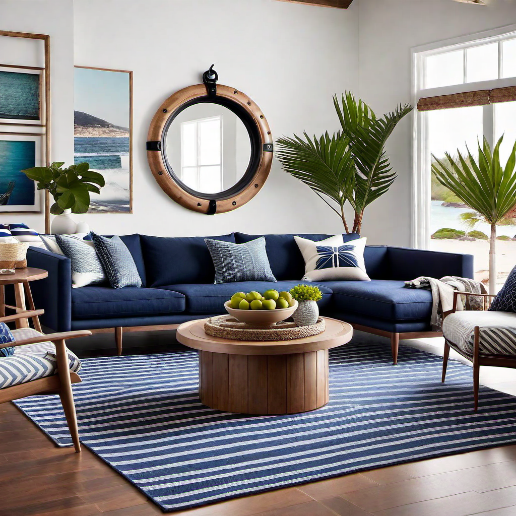 Nautical Nuances: Coastal Elements in Modern Interior Design