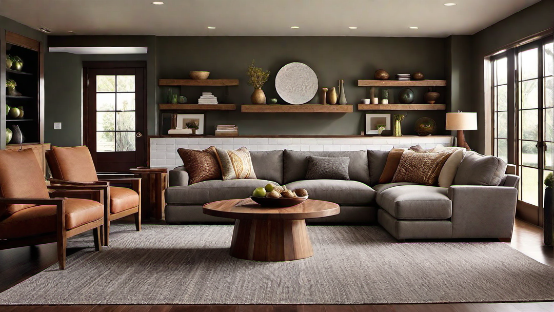 Furniture Choices for Craftsman Style Great Rooms