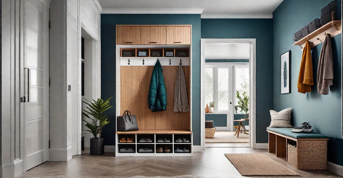 Smart and Organized: Entryway Storage Solutions and Built-Ins
