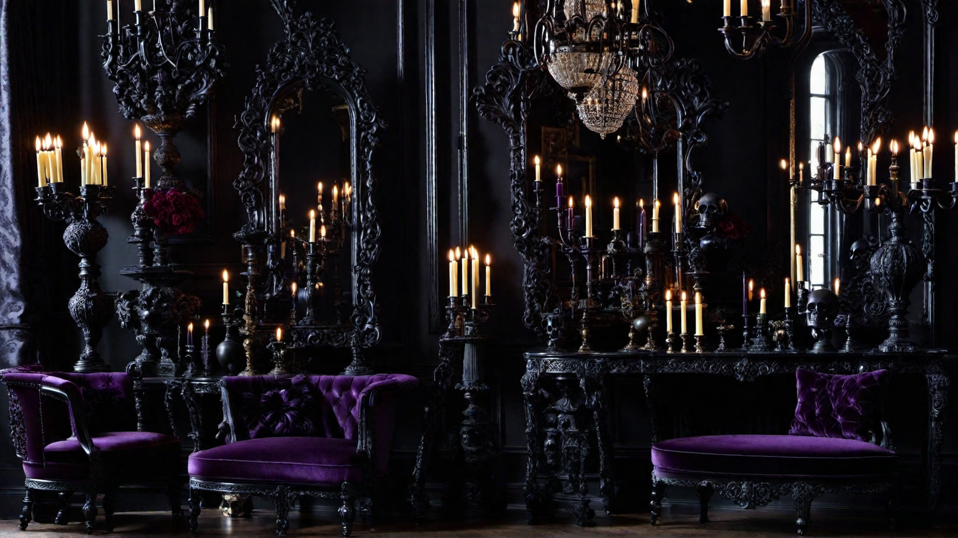 Dark Elegance: A Sophisticated Approach to Goth Decor