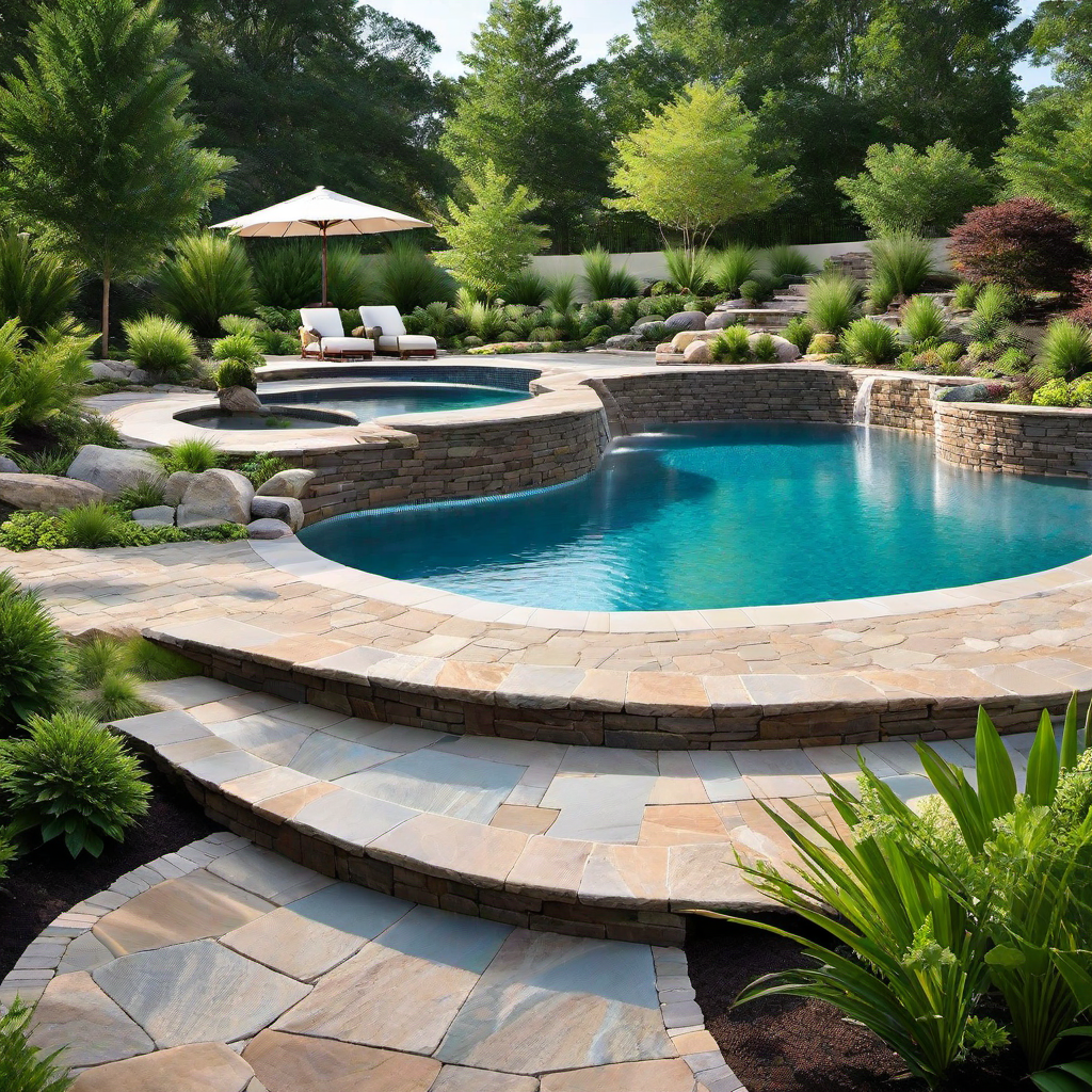 Natural Elegance: Landscaping Around Pools Inground