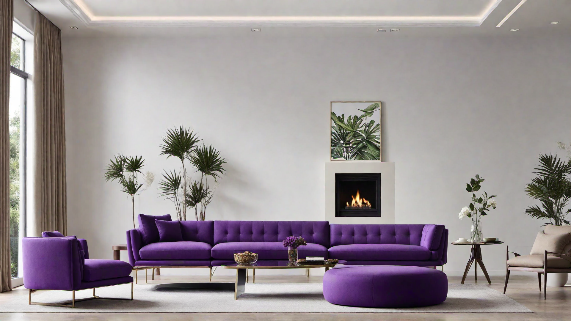 Purple Accent Chairs for a Stylish Seating Option