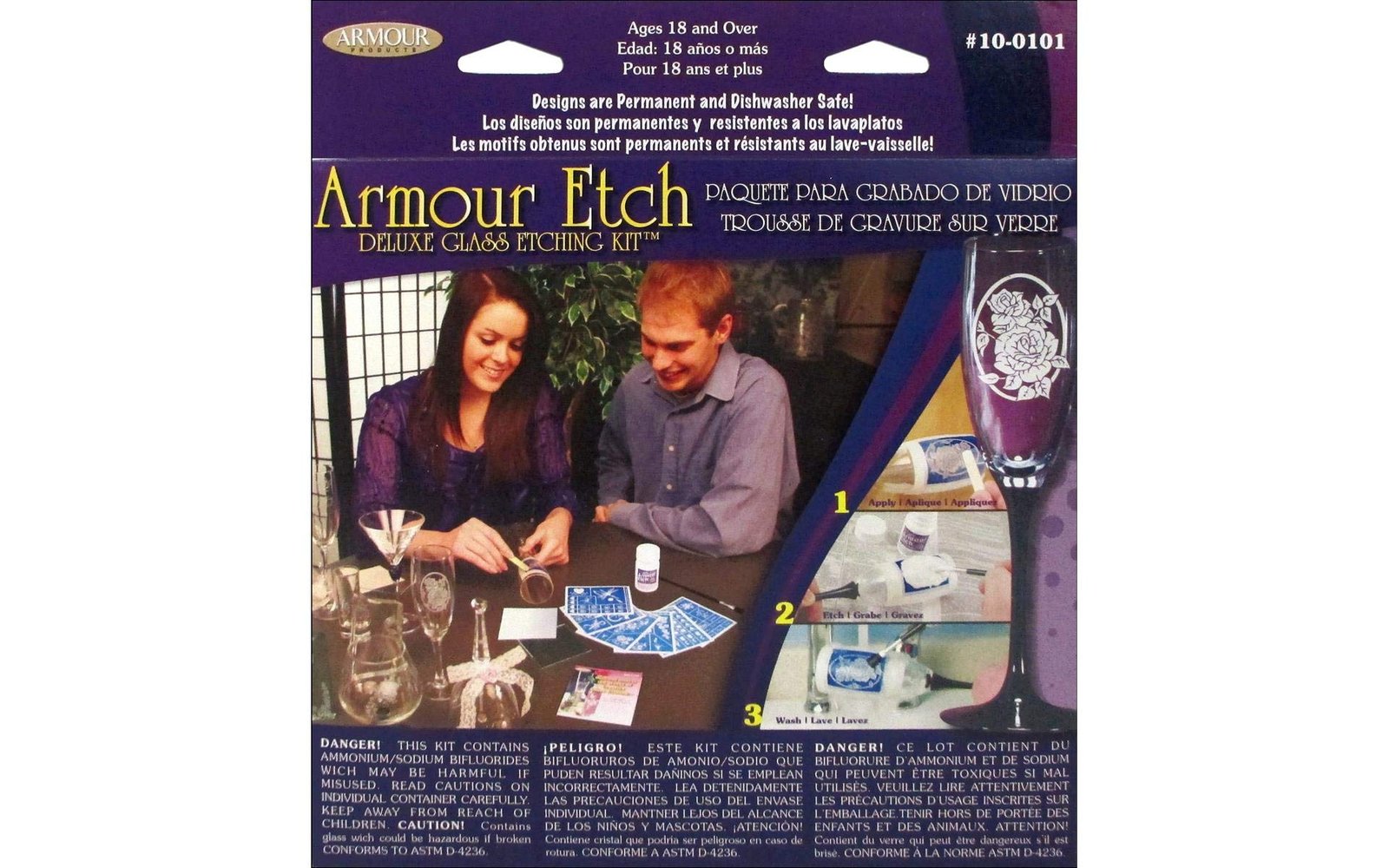 Armour Deluxe Glass Etching Kit