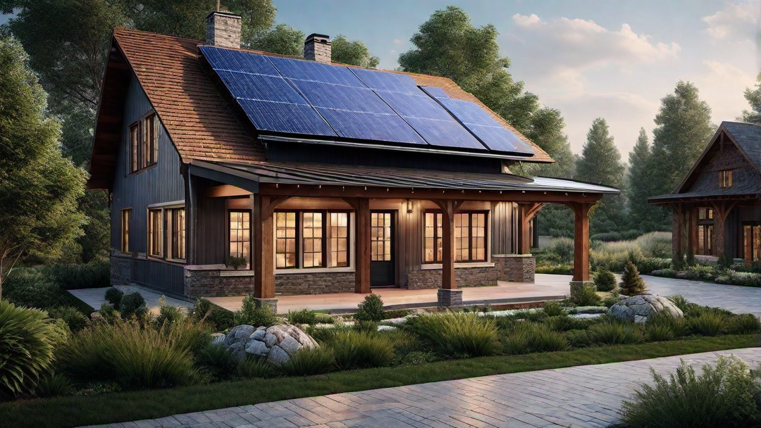 Eco-Friendly Touches: Solar Panels or Rainwater Collection