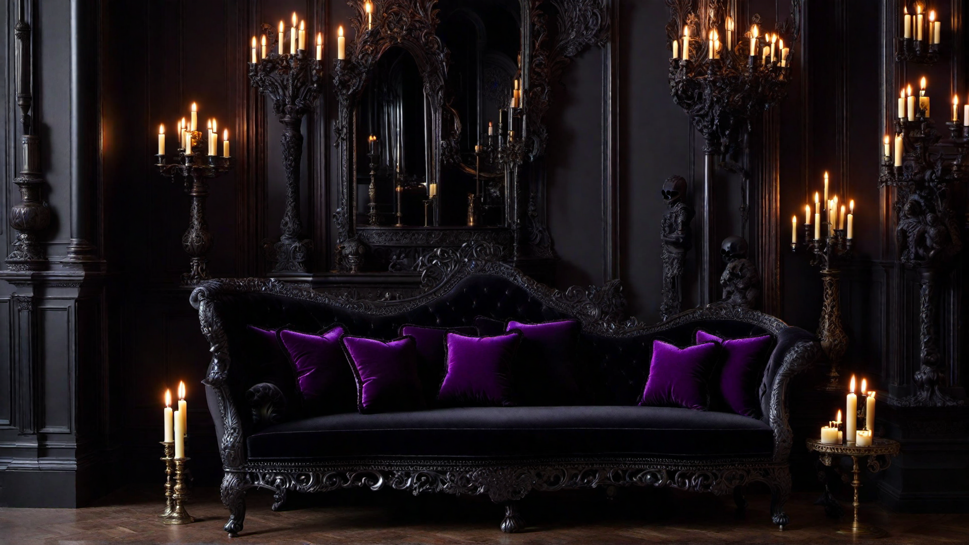 Dark Wood Finishes: Furniture with a Gothic Flair