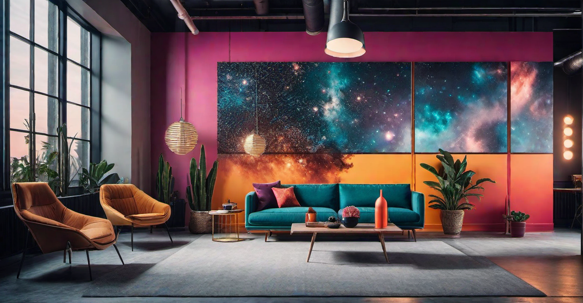 Psychedelic Vibes: Incorporating Pop Art