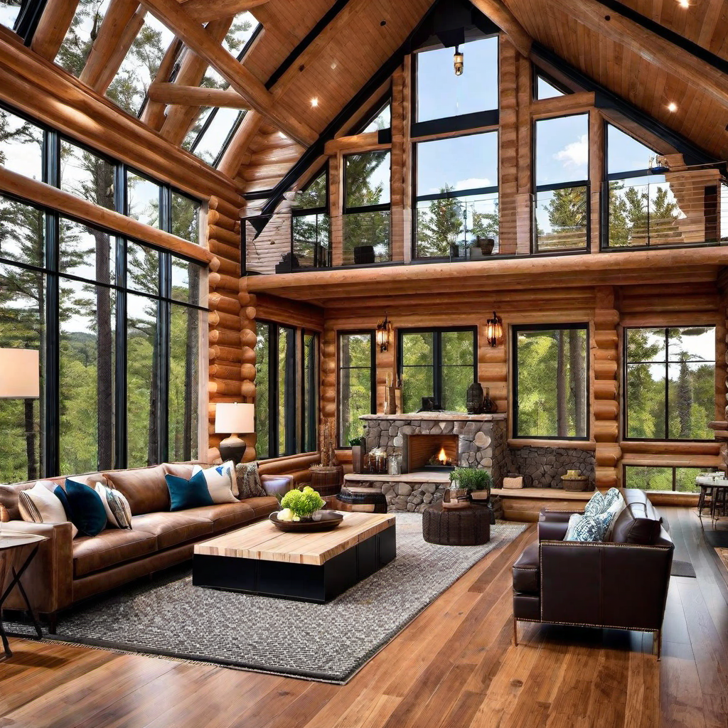Log Cabin Loft Ideas for Extra Space