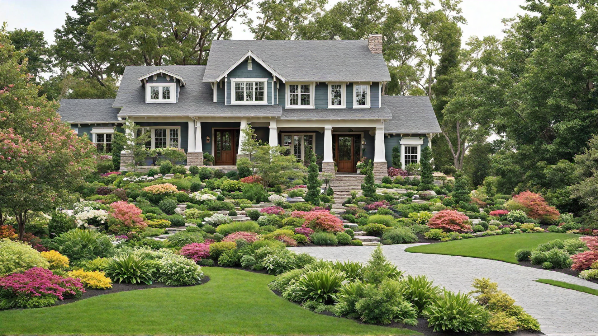 Integrated Landscape Design: Complementing Craftsman Home Exteriors