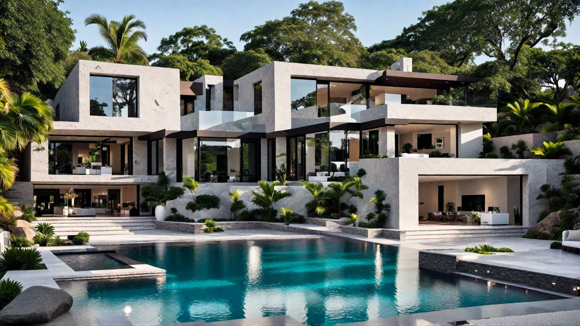 Contemporary Mexican Home with Pool