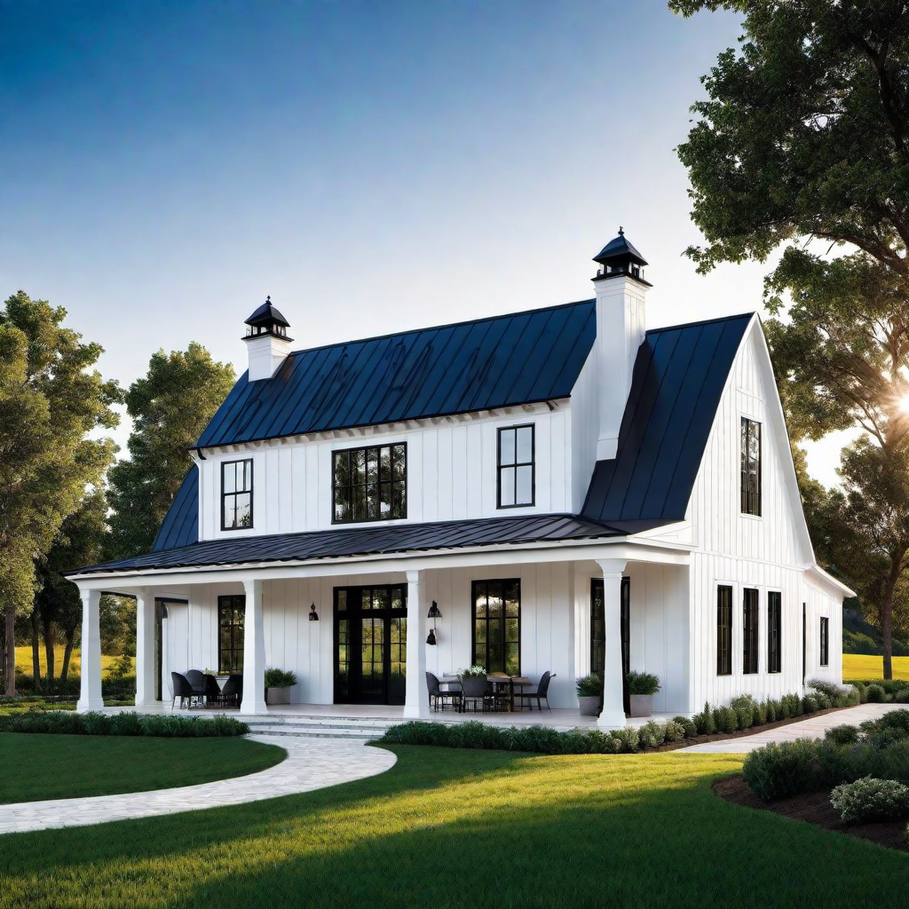 Rural Retreat: Farmland Inspirations for Farmhouse Exteriors