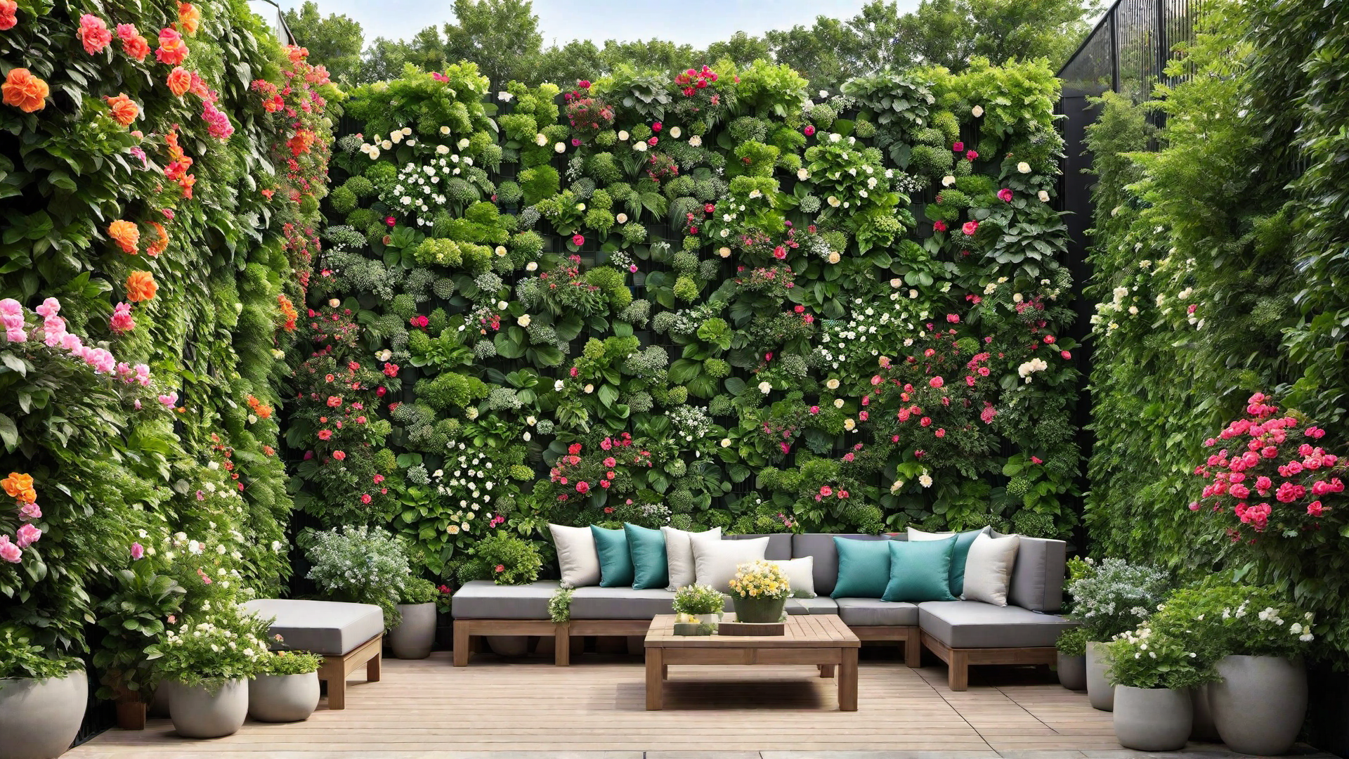 Vertical Gardens: Utilizing Wall Space