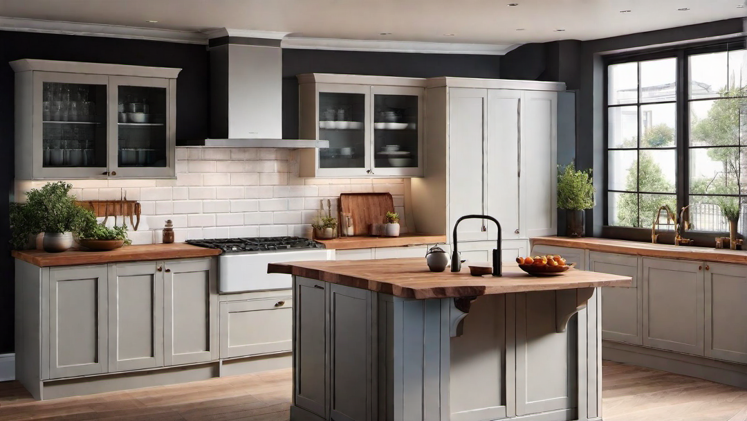 Warm and Inviting: Traditional Kitchen with Butcher Block Countertops