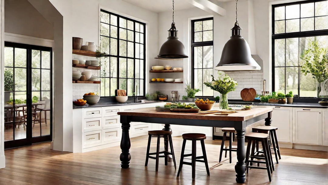Family Gathering: Warm and Inviting Ranch Kitchen
