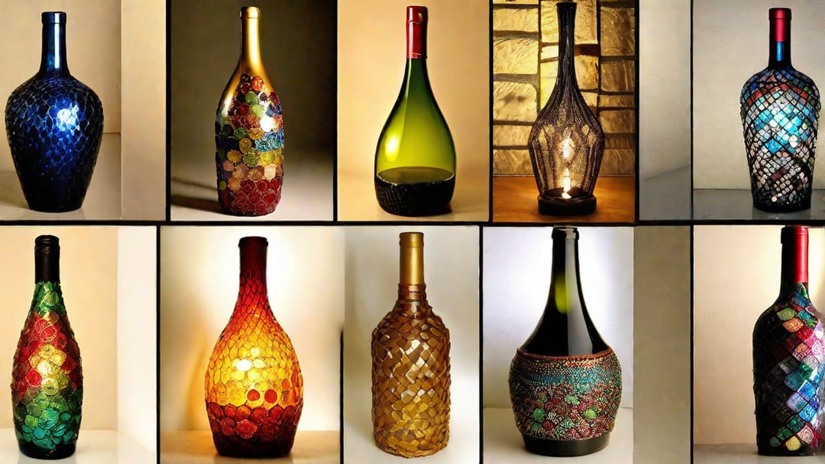 How To Decorate A Wine Bottle