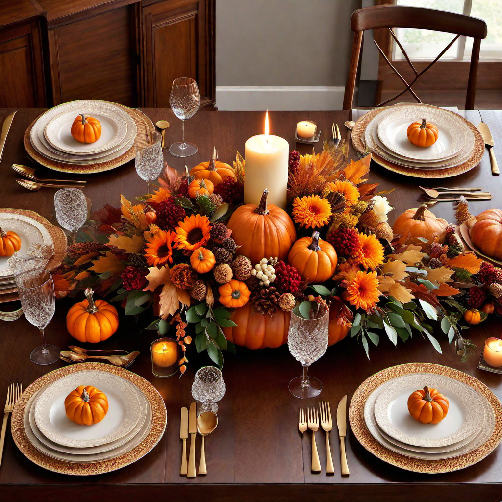 Dine in Style: Elegant Table Linens for Thanksgiving