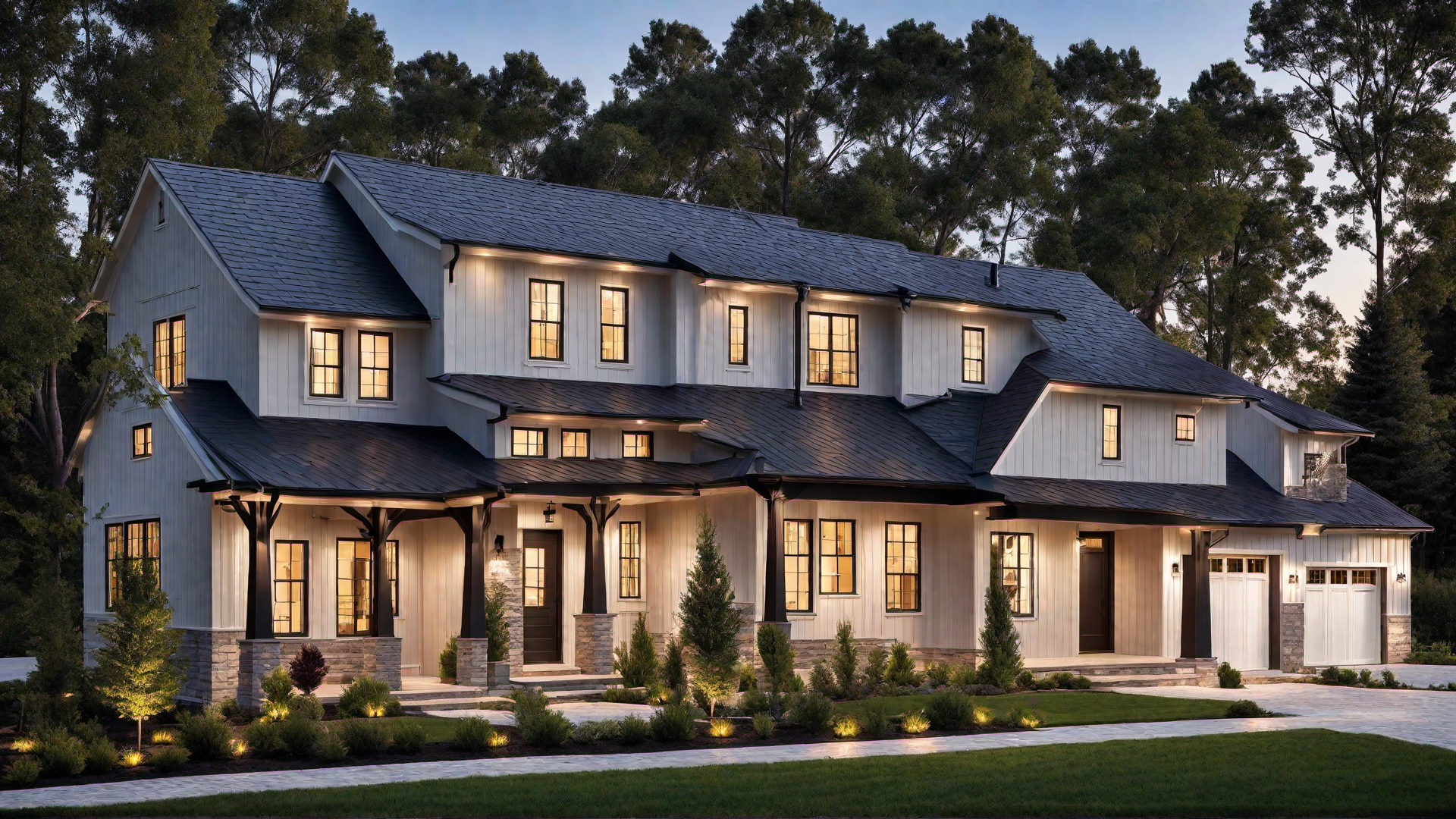 Modern Lighting Fixtures: Enhancing Curb Appeal of Farmhouse Homes