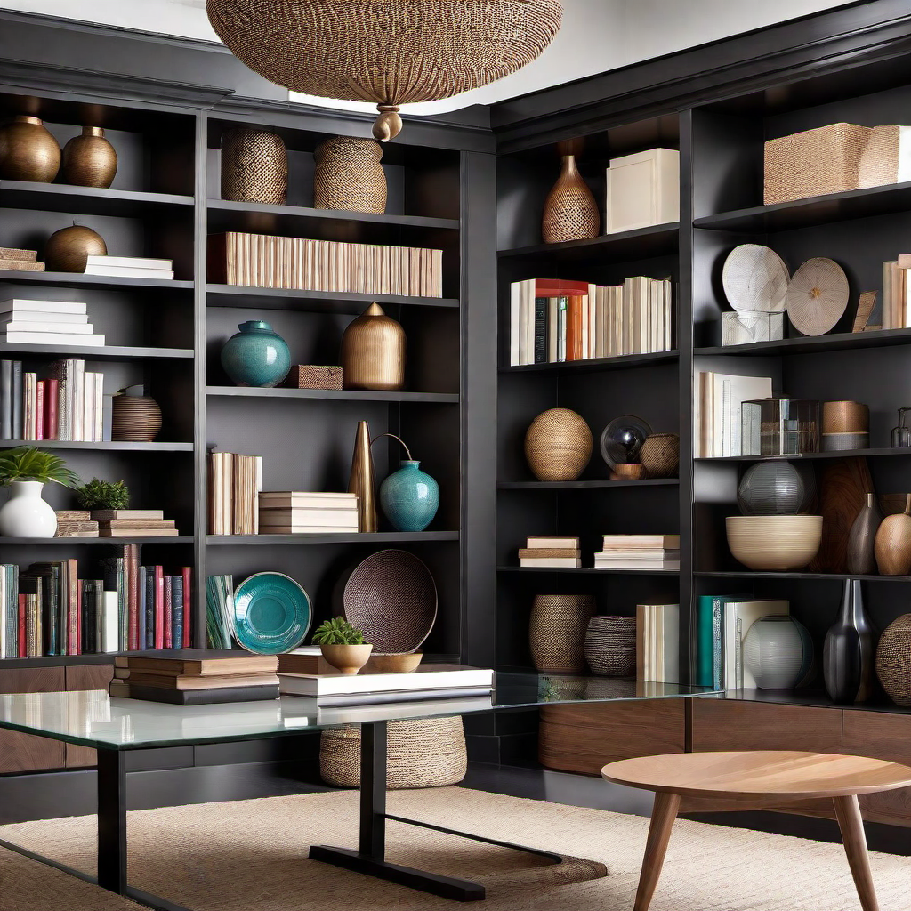 Maximalist Bookshelves and Storage