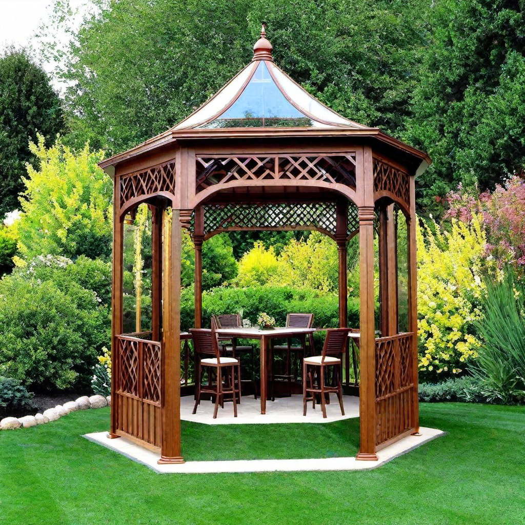 14. Enhancing Your Gazebo with Thoughtful Decorations