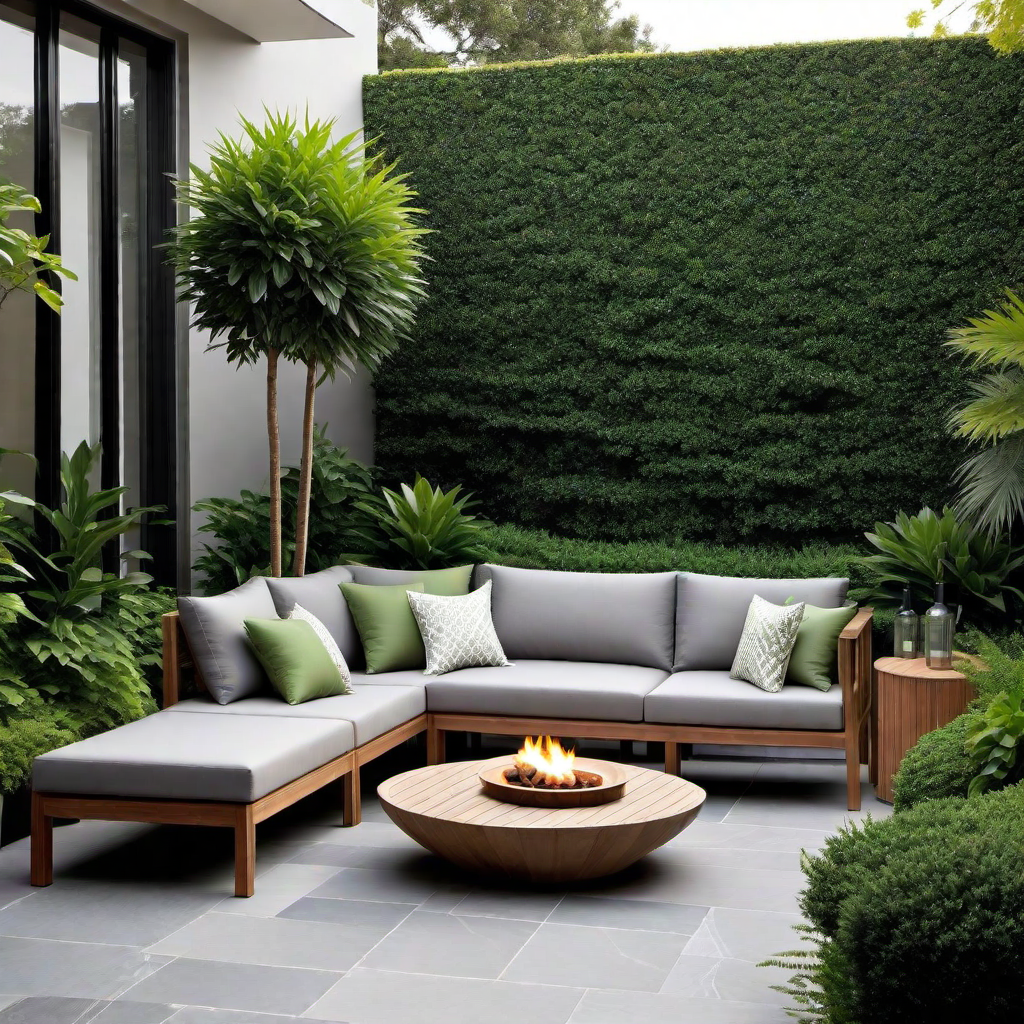 Minimalist Haven: Sleek and Simple Patio Designs
