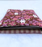 Liberty print passport pouch, Prairie Day design - Image 2