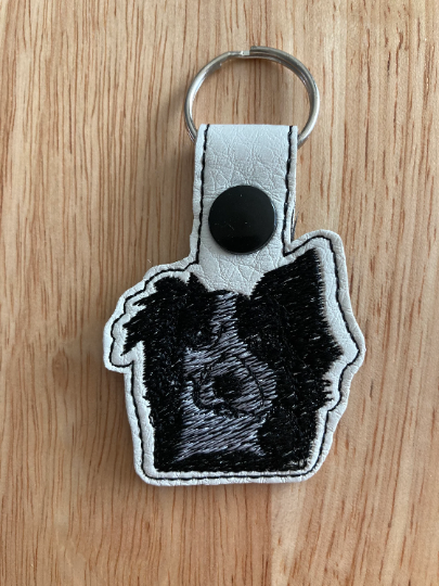 983. Border Collie keyring.