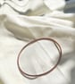 Handmade Copper Shark Bangle Set of Two - Image 6