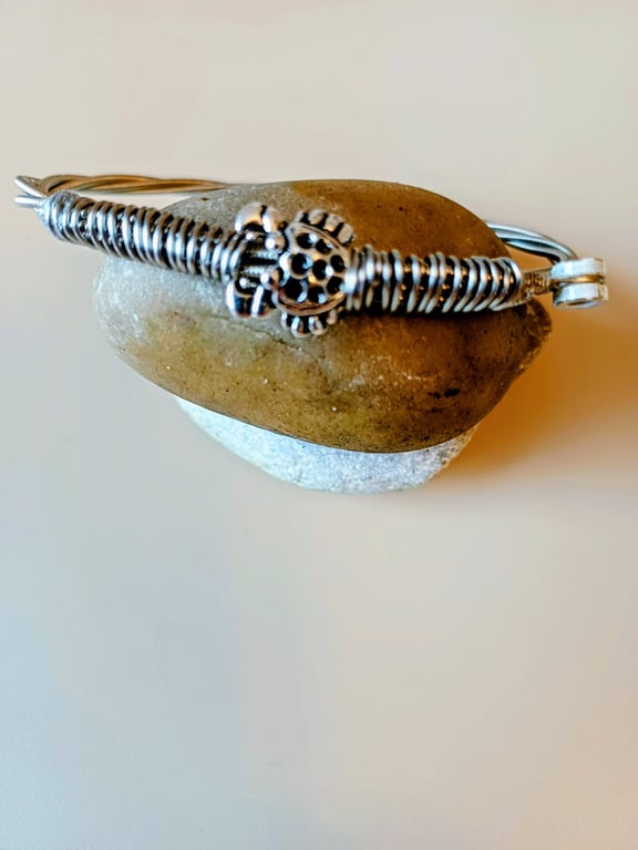 Re-Purposed Guitar String Bangle. Fab for any guitarist or musician