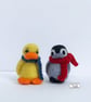 SOLD Miniature Duck, needle felted by Lily Lily Handmade - Image 2