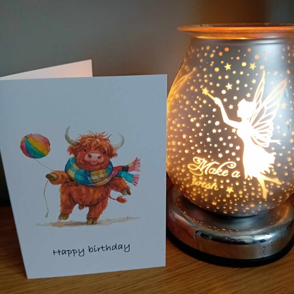 UAREHIBY Cadeaux De Vache Highland Pour Femme