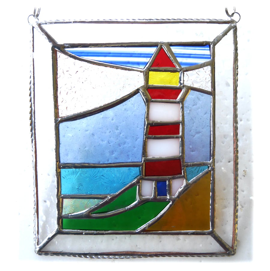 Lighthouse Suncatcher Stained Glass Picture 015