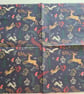 4 Christmas theme paper napkins for decoupage - Image 3