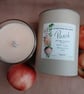 Peach Scented Candle Handmade Vegan Friendly 
