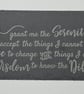 God Grant Serenity Prayer Slate Serving Board Rustic Engraved Cheese Board Chris - Image 2