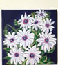 'African Daisy' original painting.   - Image 8