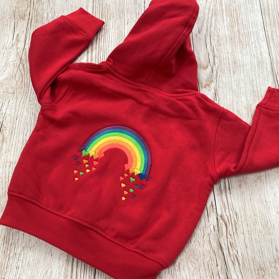 Embroidered Baby Hooded Jacket to fit 6 to 12 months - have it personalised