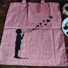Hand painted tote bags 