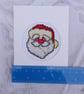 Handmade Father Christmas Face Festive Greeting Card with Envelope - Image 5