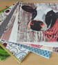 Six Different Paper Napkins