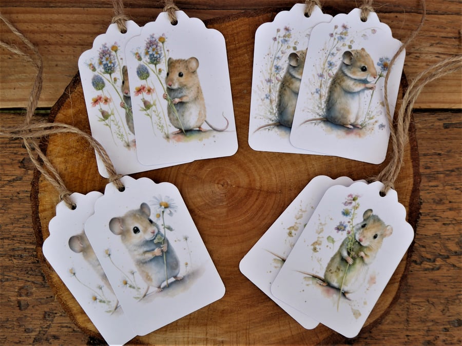 GT0090  Pack of 8 Cute Gift Tags