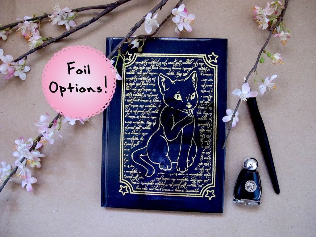 Cat Themed Sketch Book
