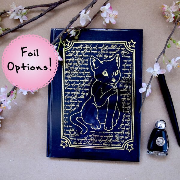 Cat Themed Sketch Book