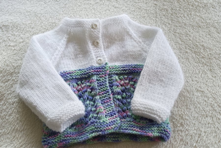 Baby girls cardigan 18"chest
