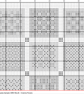 274A - 30 Tiles Patchwork Cross Stitch Pattern Blue-Gre version (PDF Chart) - Image 6