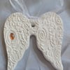 Handmade Clay Angel Wings