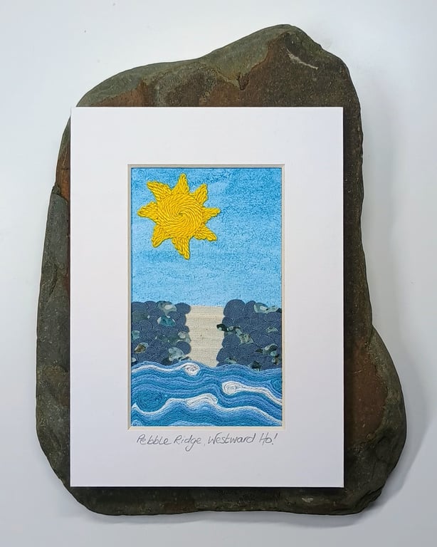 Pebble Ridge, Westward Ho! Collage Picture - 5x7, Mounted