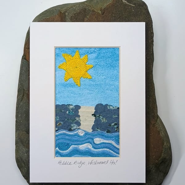 Pebble Ridge, Westward Ho! Collage Picture - 5x7, Mounted